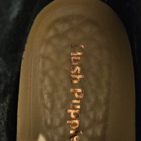 HUSH PUPPIES Women's Cyra Catelyn Ankle Boot sz 6 navy blue suede leather Fall - Picture 9 of 11